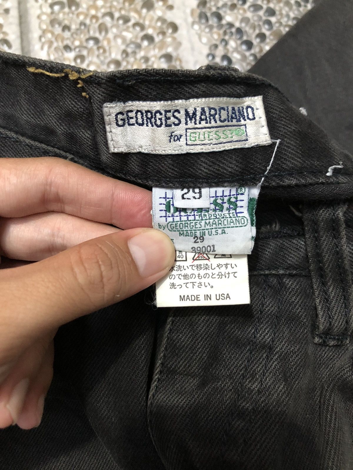 Georges Marciano × Guess × Vintage Vintage Georges Marciano For Guess Denim Size US 29 - 10 Thumbnail