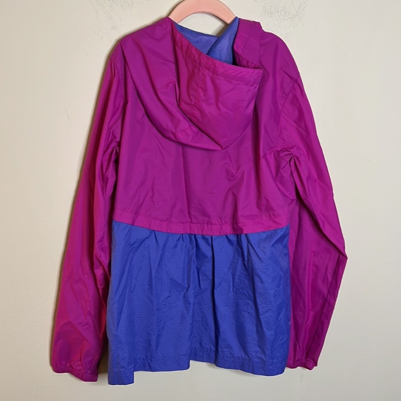 Columbia Columbia Girls Purple/Pink Colorblock Windbreaker Size 10/12 Size M / US 6-8 / IT 42-44 - 6 Thumbnail