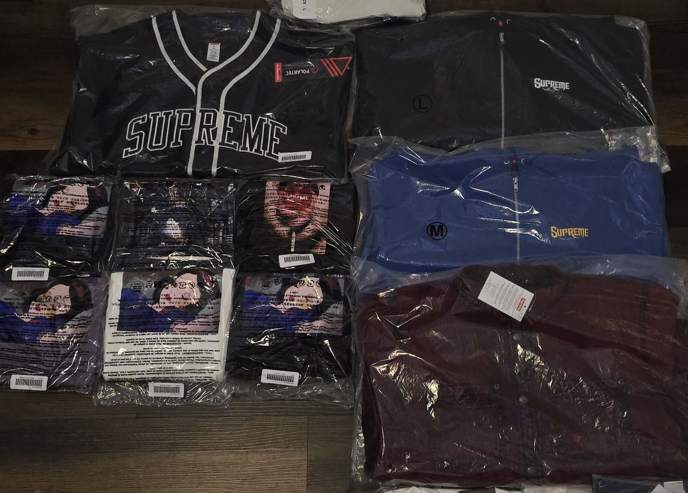 Supreme Snow white Supreme Tee Size US L / EU 52-54 / 3 - 4 Thumbnail