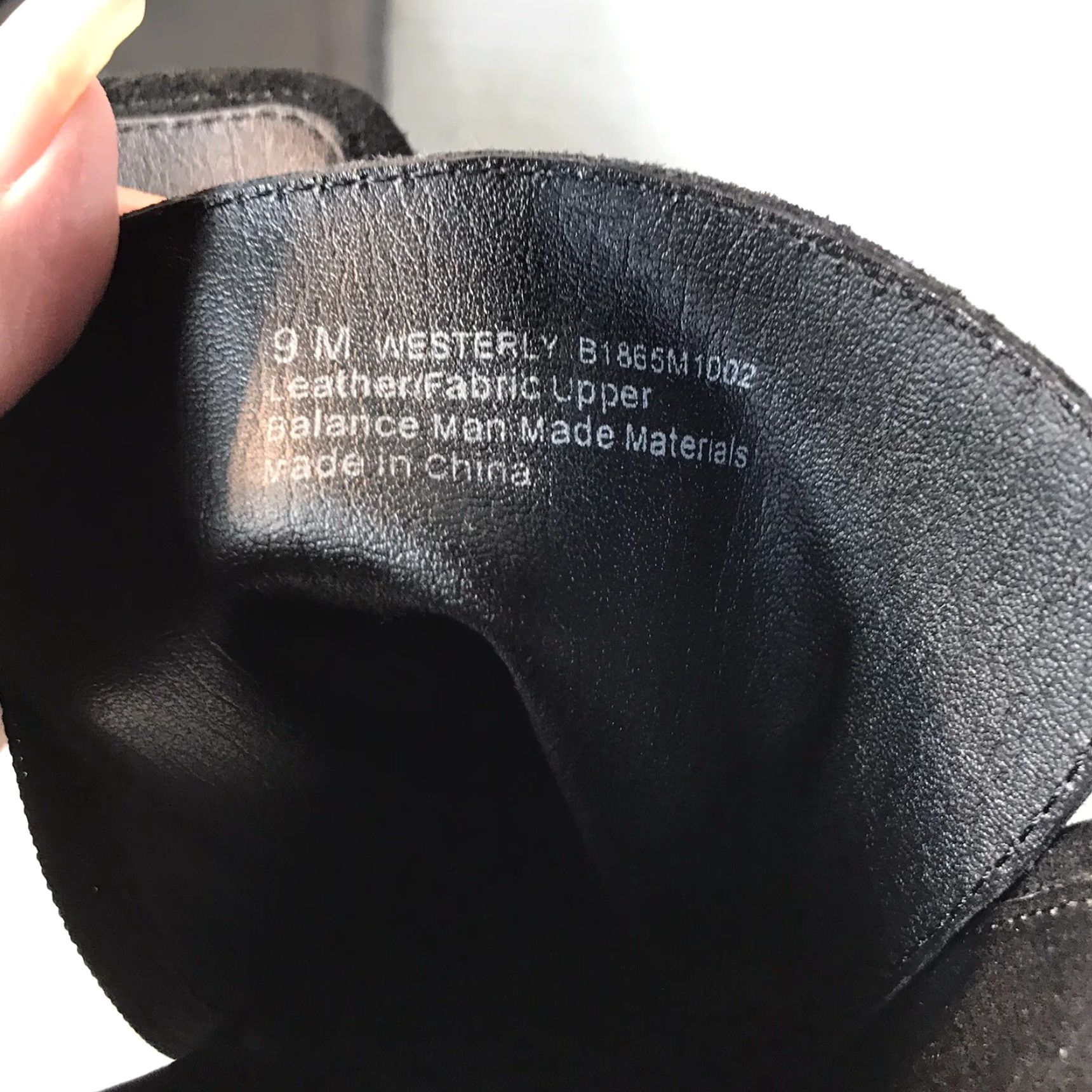Franco Sarto Franco Sarto Bootie Women’s 9M Black Suede Ankle Wedge Zip Tassel Bohemian City Equestrian Womens Size US 9 / IT 39 - 6 Thumbnail