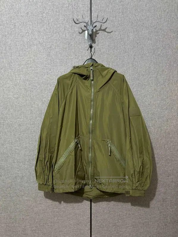 Burberry Burberry Military Green Nylon Hooded Jacket. Size US XS / EU 42 / 0 - 1 Thumbnail