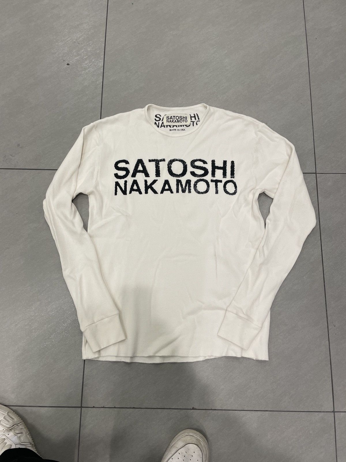 Satoshi Nakamoto Satoshi Nakamoto White Logo Thermal S Size US S / EU 44-46 / 1 - 1 Thumbnail