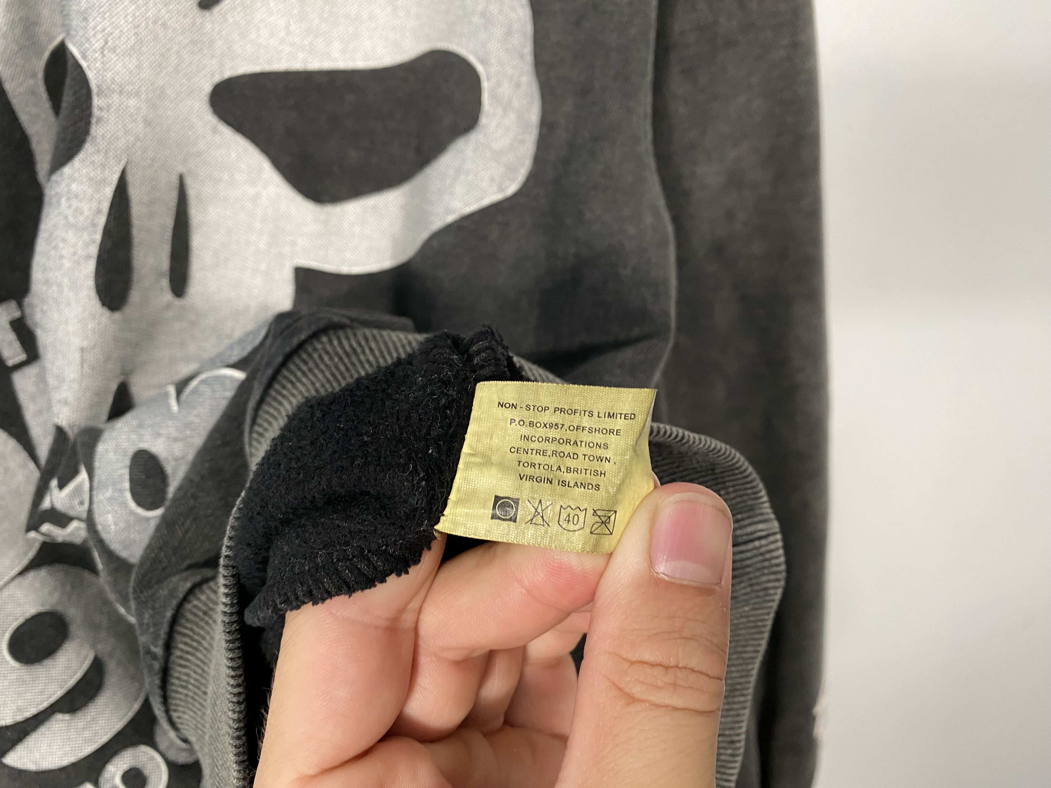 Bounty Hunter Bounty Hunter Too Young to Die stonewash crewneck gray Size US M / EU 48-50 / 2 - 6 Thumbnail