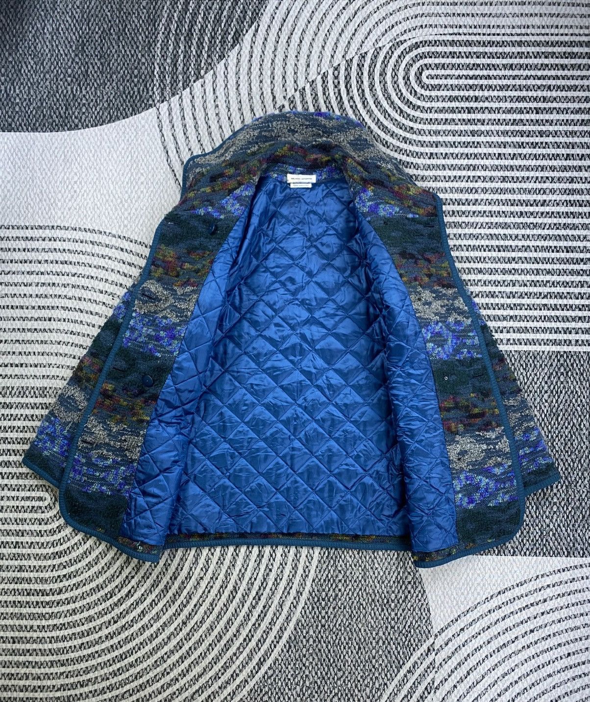 Japanese Brand Vintage Milano Sport Wool Blend Knit Jacket Size US M / EU 48-50 / 2 - 6 Thumbnail