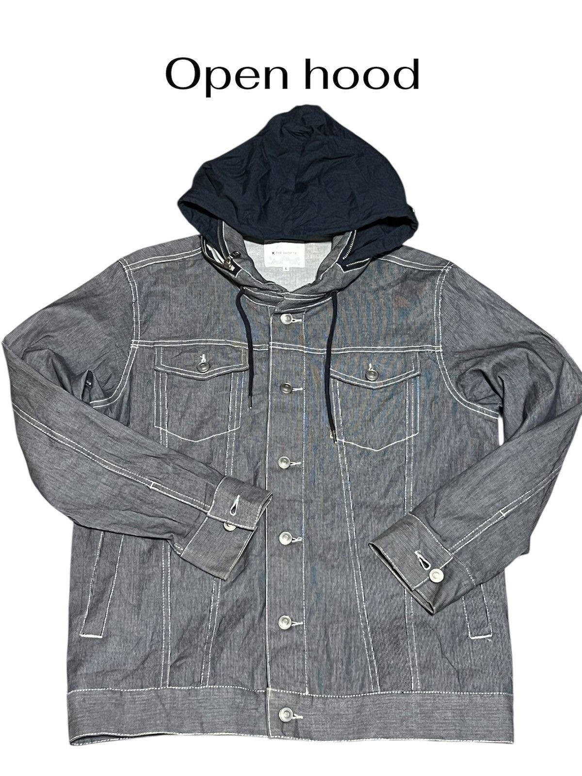 Takeo Kikuchi Denim HOOD Designer takeo kikuchi Size US L / EU 52-54 / 3 - 2 Thumbnail