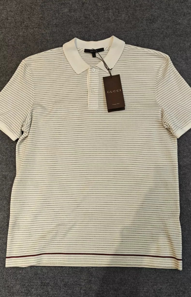 Gucci GUCCI Men's Polo Shirt with Tags - dmc Size US M / EU 48-50 / 2 - 1 Thumbnail