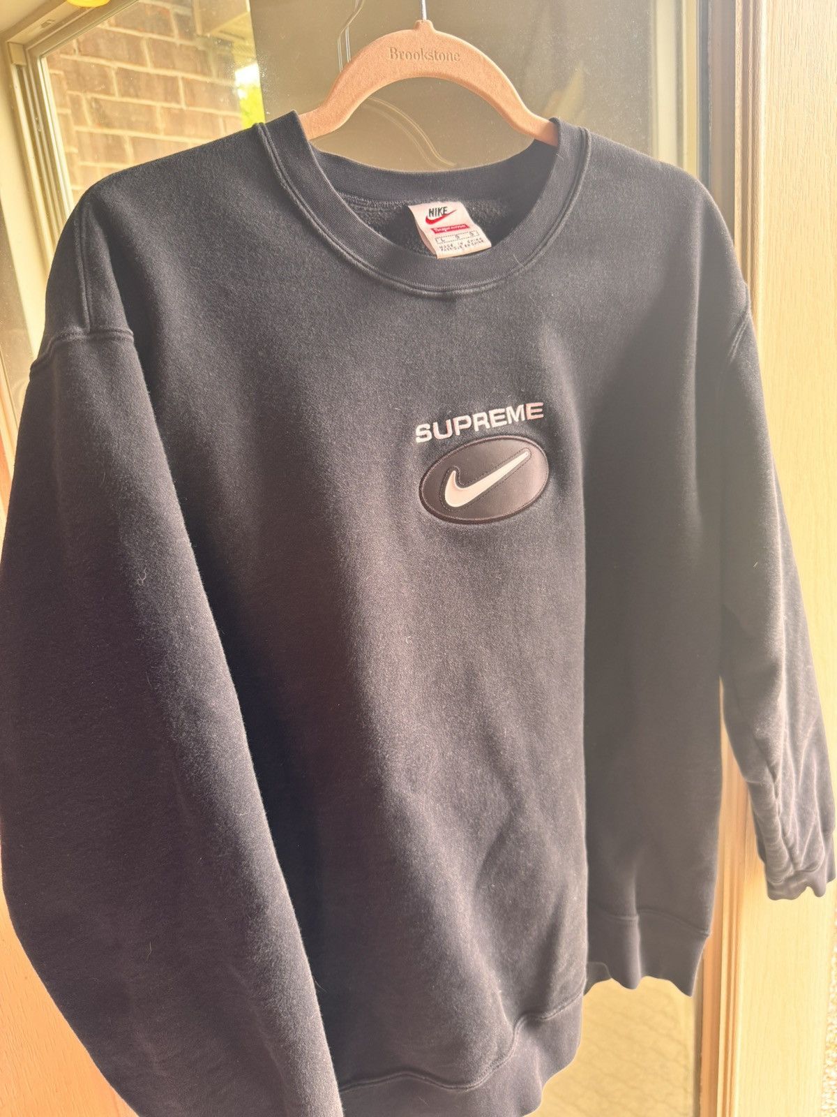 Nike × Supreme Jewel Crewneck Size US L / EU 52-54 / 3 - 6 Thumbnail