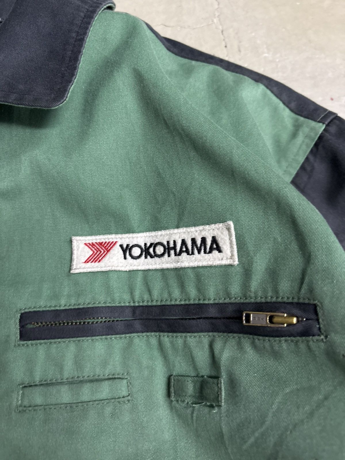 Japanese Brand Vintage Yokohama Work Jacket Distressed Size US M / EU 48-50 / 2 - 8 Thumbnail