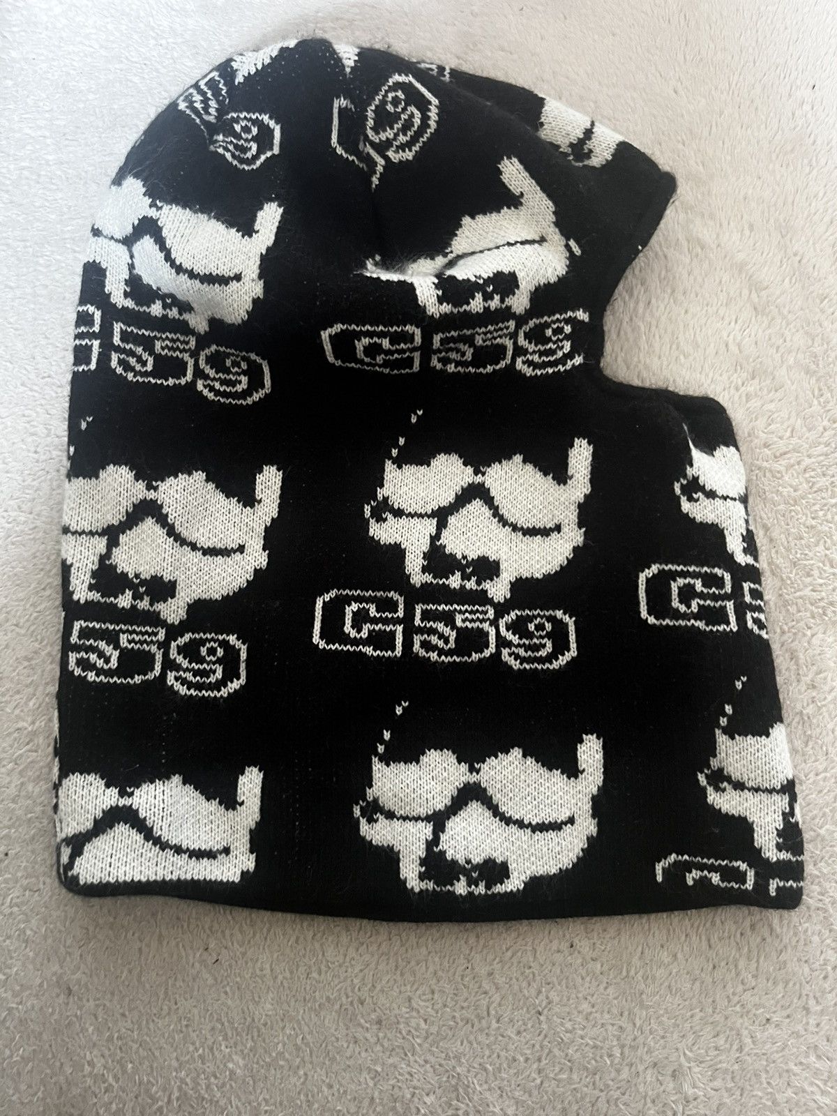 G59 Records suicideboy G59 Records Skull Balaclava - Grey Day Tour Merch Size ONE SIZE - 1 Thumbnail