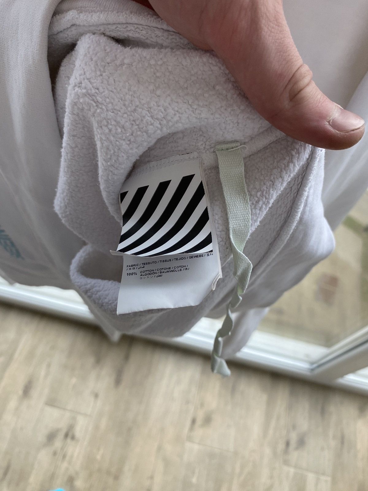 Off-White Off White Marilyn Monroe Logo Hoodie Size US M / EU 48-50 / 2 - 17 Thumbnail