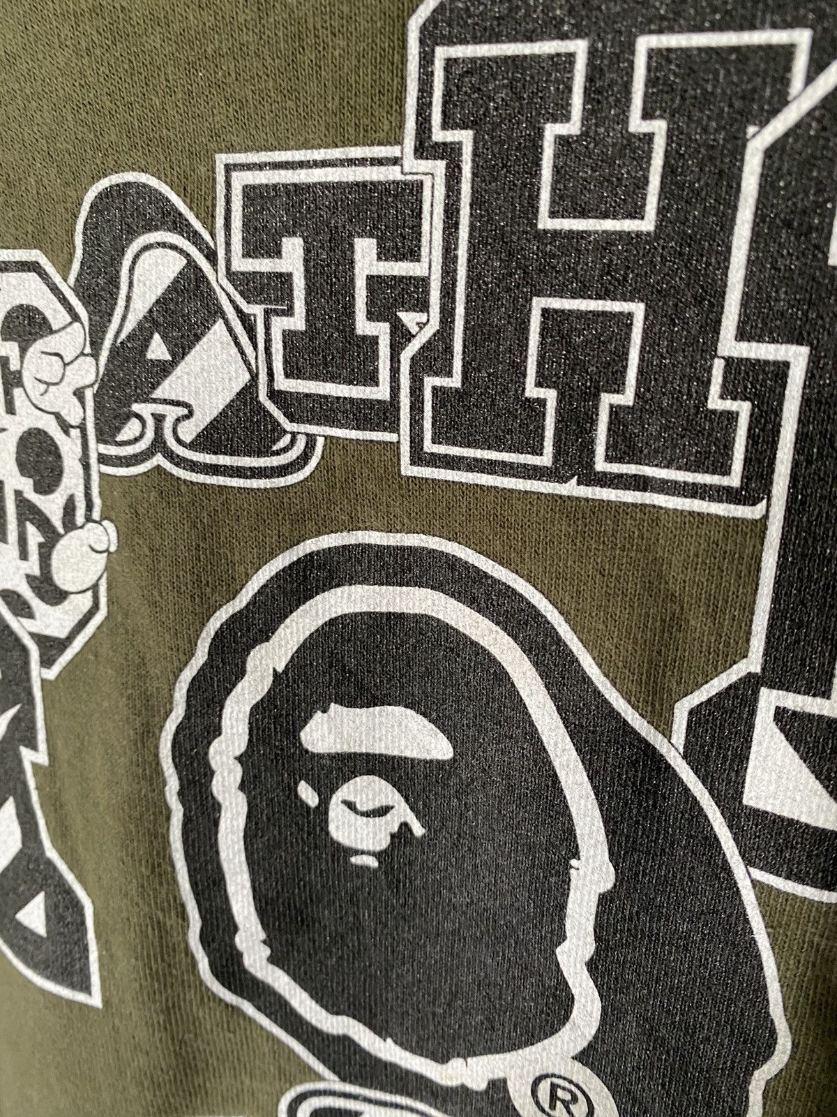 Bape AW2005 BAPE kiss Anarchy college Star reversible sweat Size US L / EU 52-54 / 3 - 14 Thumbnail