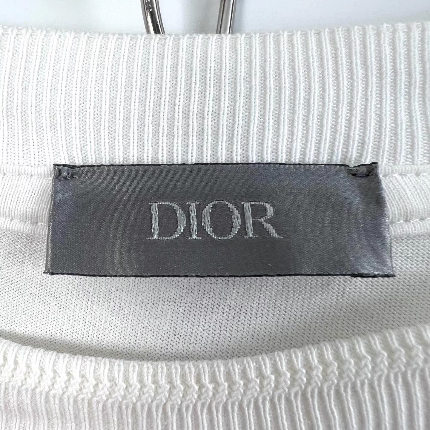 Dior DIOR White Rose Embroidered Short Sleeve K12 Size US XXL / EU 58 / 5 - 4 Thumbnail