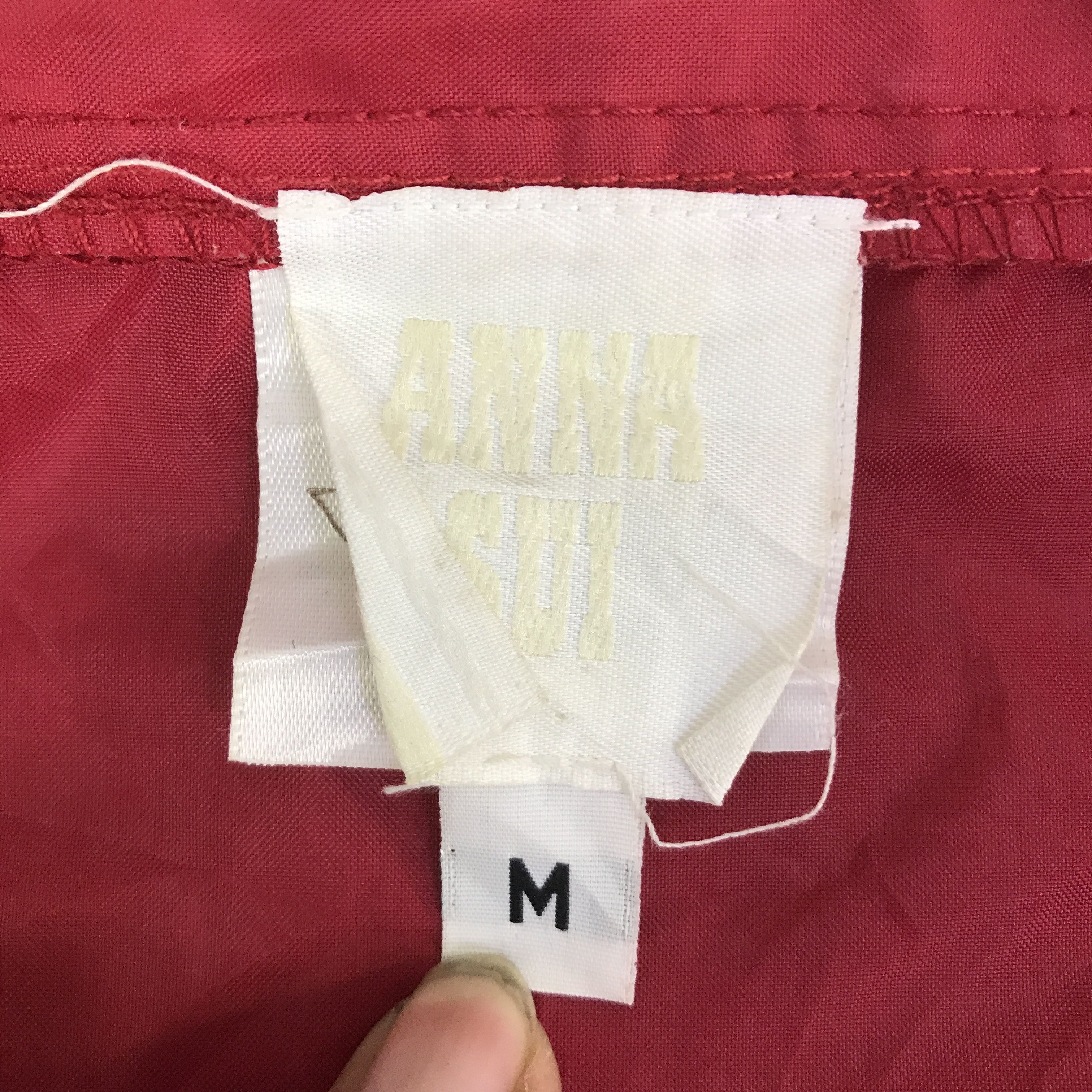 Vintage ANNA SUI WINDBREAKER SNAP BUTTON JACKET K103B3 Size US M / EU 48-50 / 2 - 9 Thumbnail