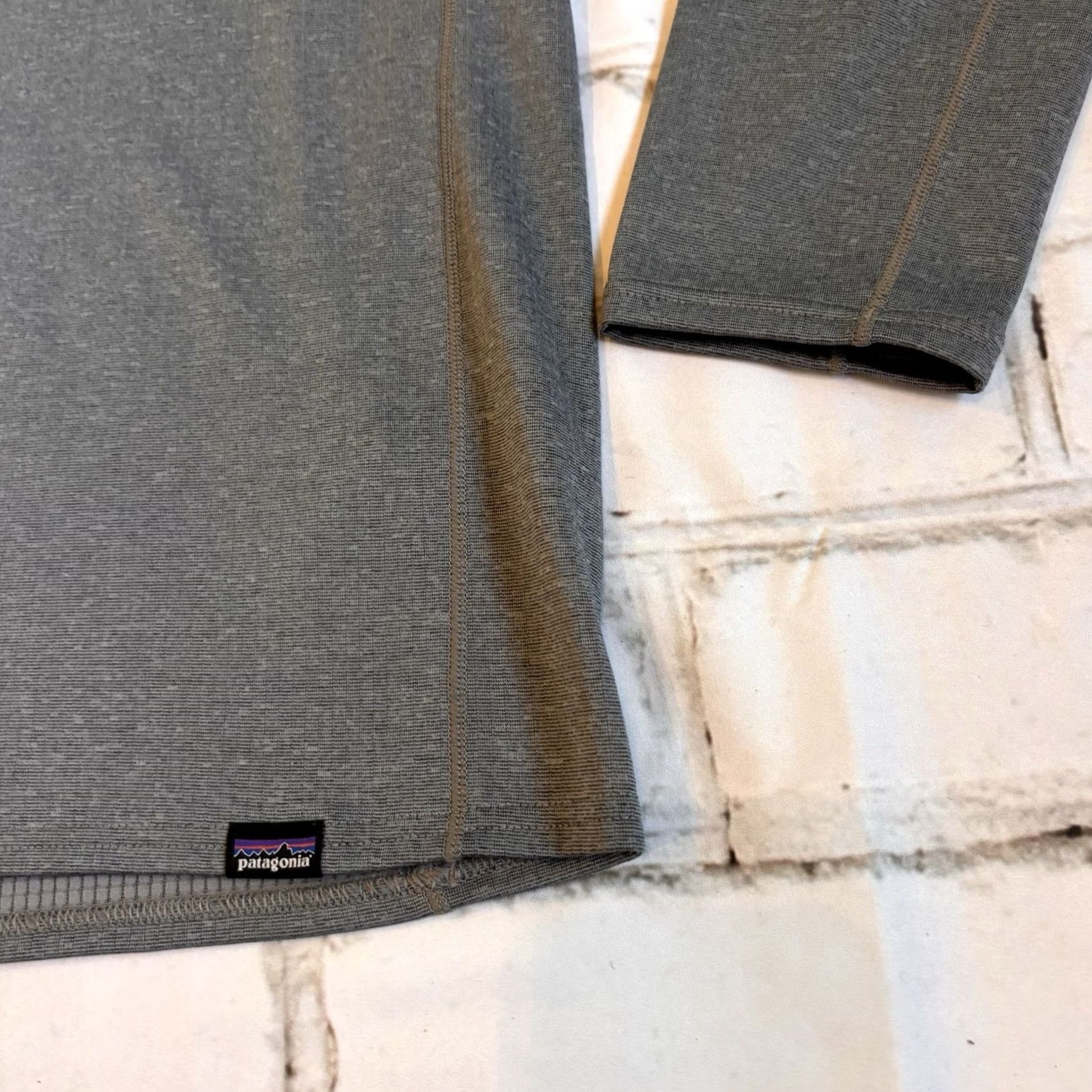 Patagonia Patagonia Capilene Midweight Crew Baselayer Shirt Gray Adult M Mens Size US M / EU 48-50 / 2 - 2 Thumbnail