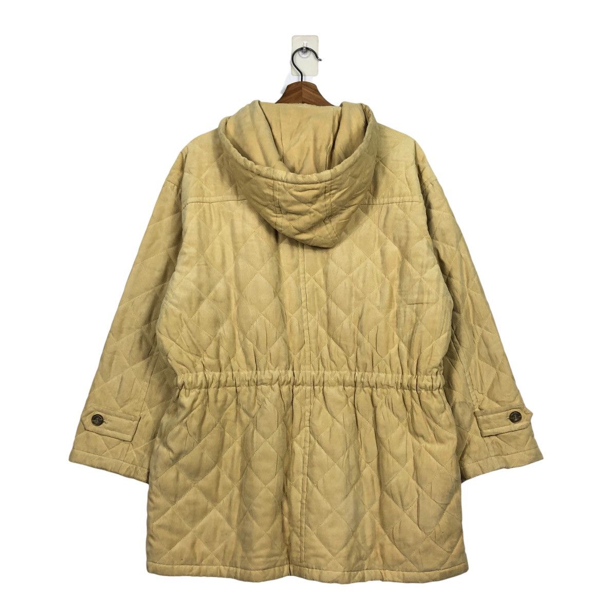 Burberry 📌Vintage Burberrys Parka Jacket Blanket Big Logo Nova Check Size M / US 6-8 / IT 42-44 - 9 Thumbnail