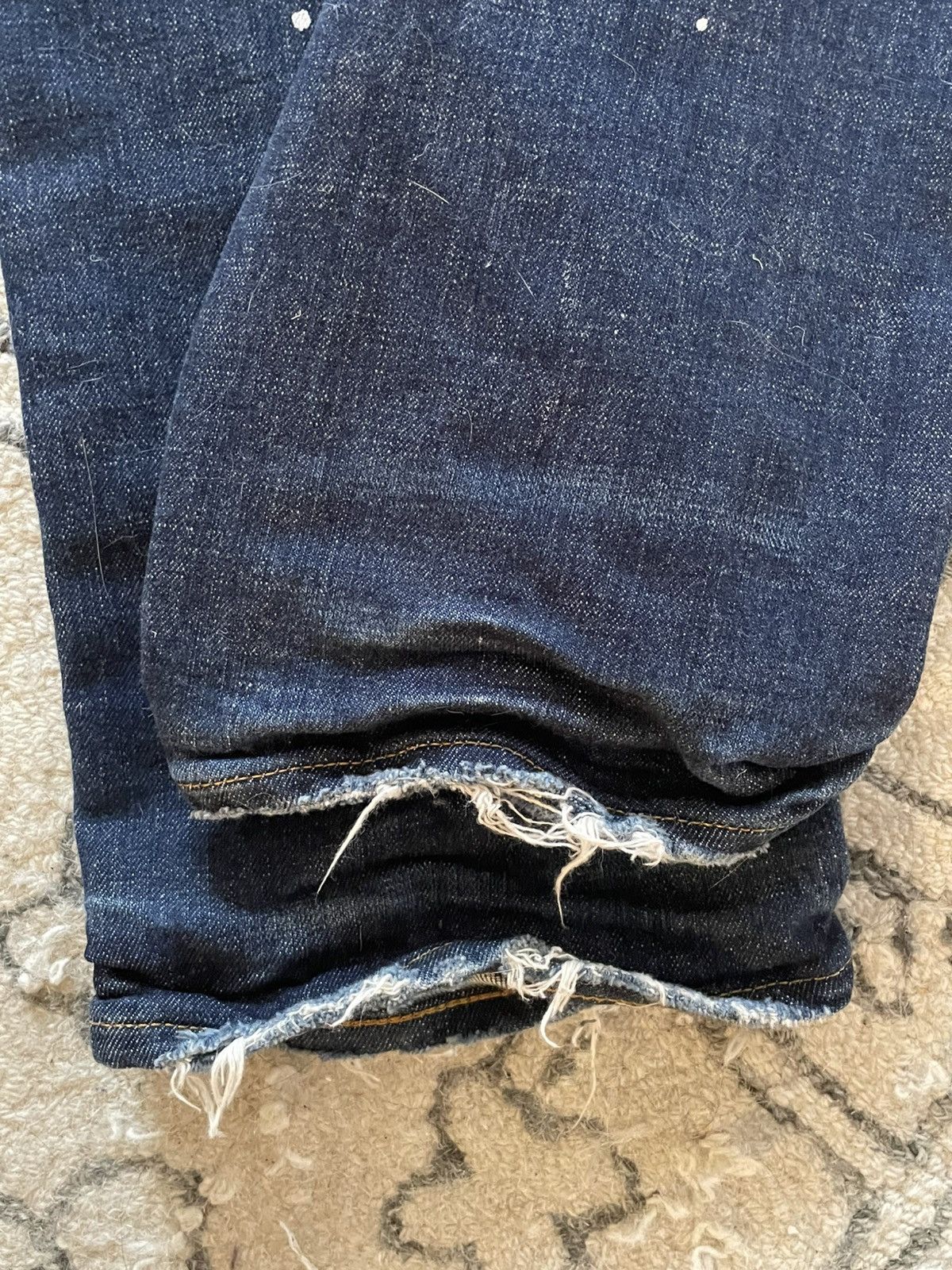 Purple 🏷️💲QUICKSALE💲🏷️ Purple Sashiko Denim Size US 38 / EU 54 - 7 Thumbnail