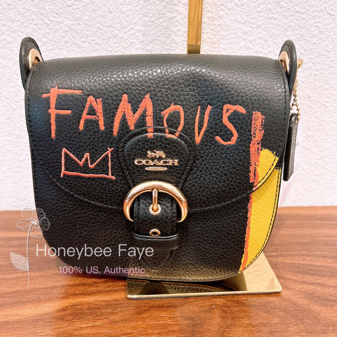 Coach X Jean Michel Basquiat Kleo Crossbody newest