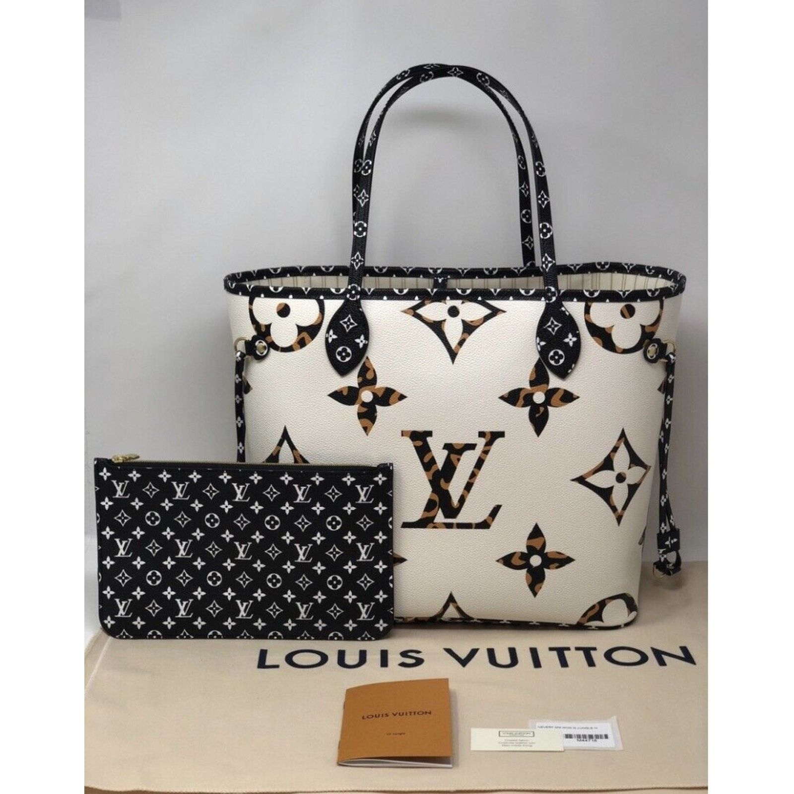 Louis Vuitton Louis Vuitton Neverfull MM tote limited edition jungle mono Size ONE SIZE - 2 Thumbnail