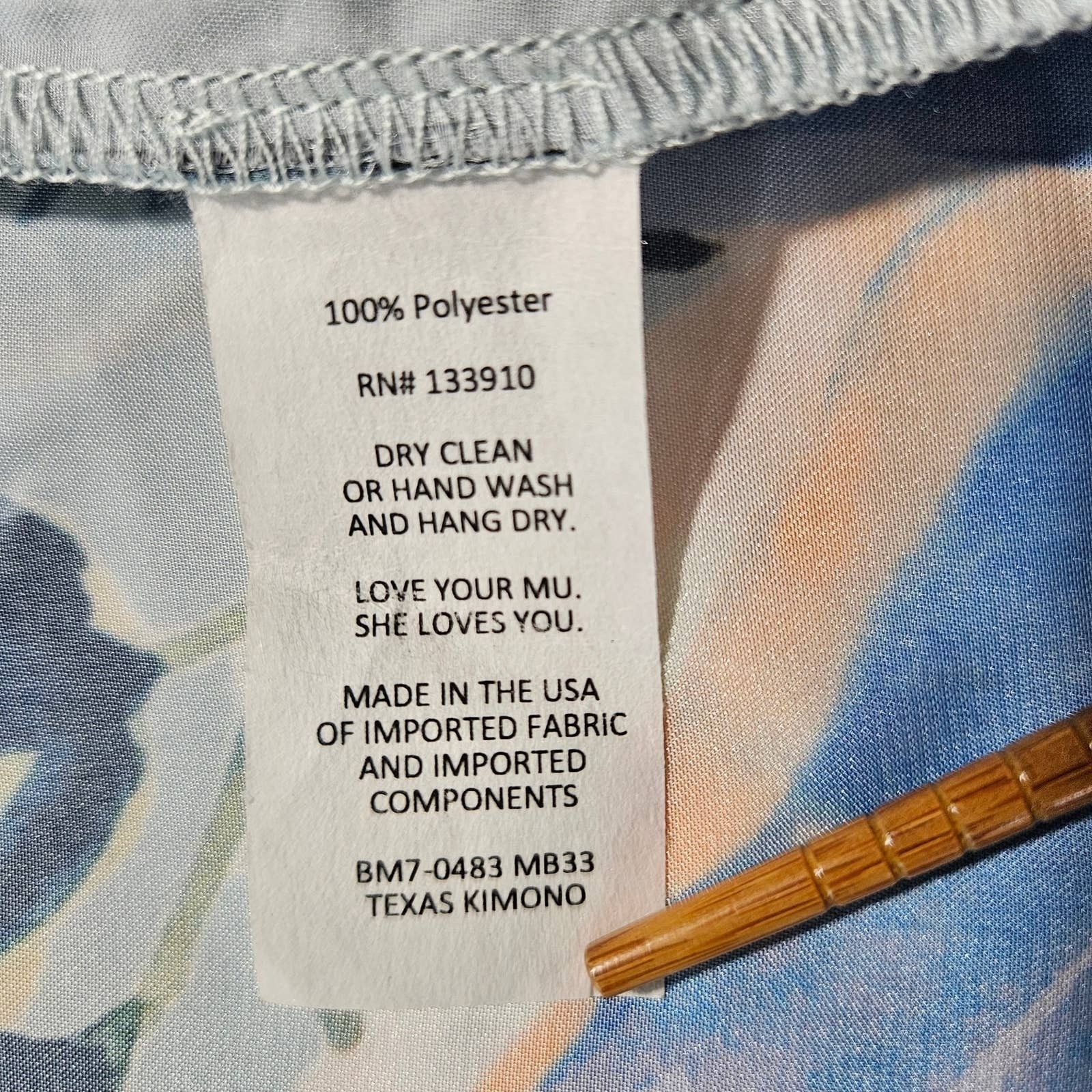 Show Me Your MuMu EUC Show Me Your MuMu Kimono [no Sash] Sz. XS Mint Floral Size ONE SIZE - 5 Thumbnail