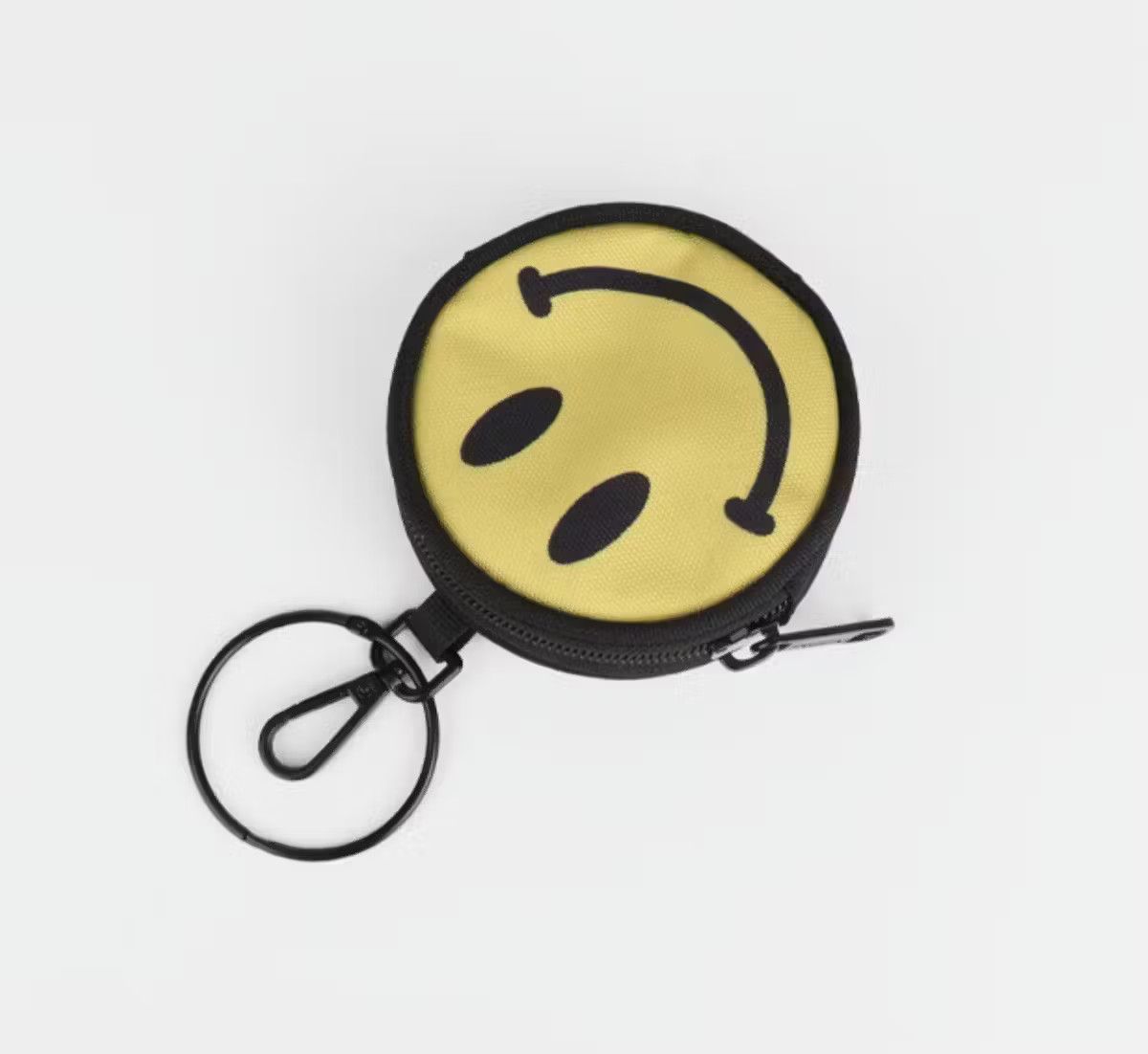 Japanese Brand Fashion smiley face zip coin pouch bag