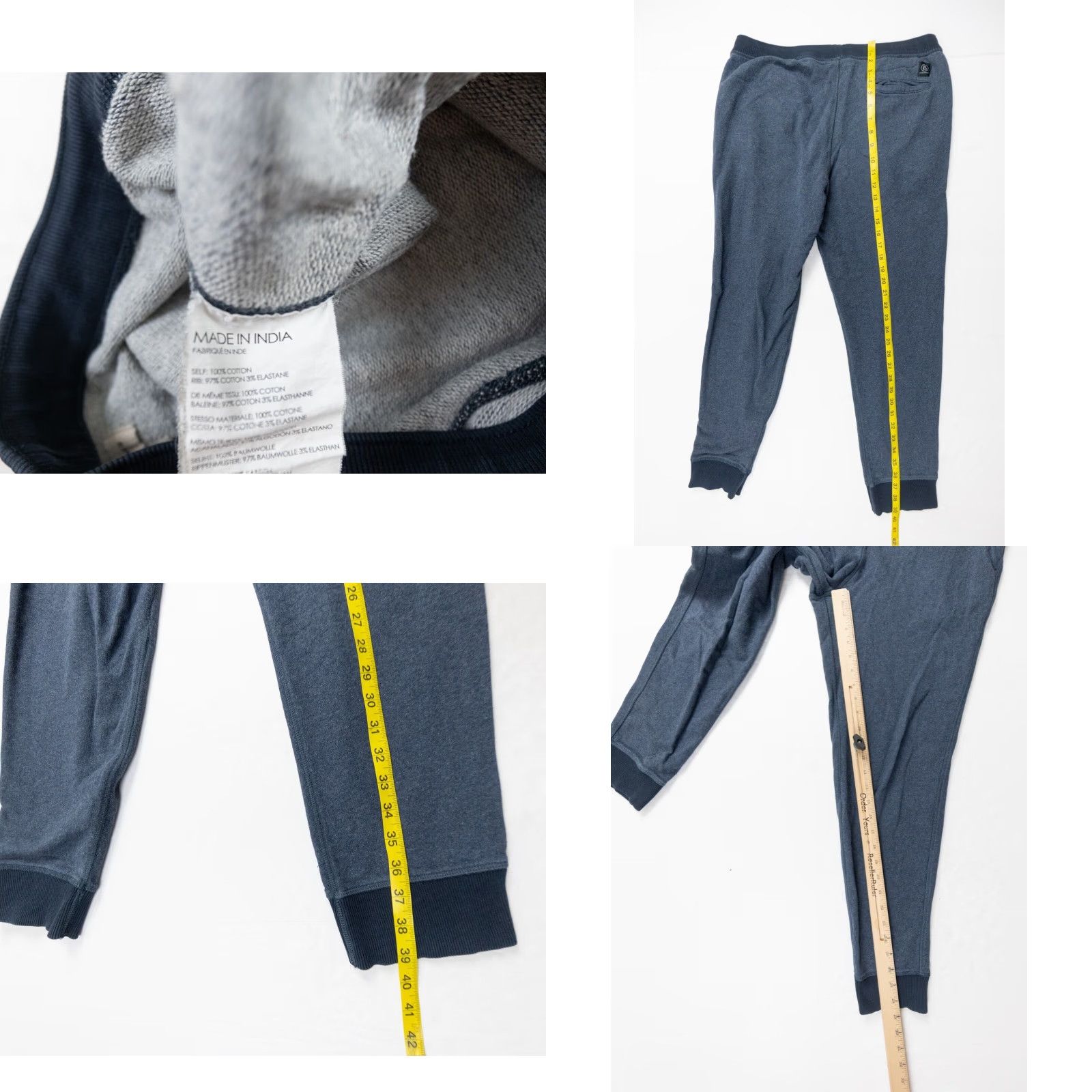 Club Monaco Club Monaco Sweatpants Mens Medium Blue Jogger Casual Comfort Pants Size US 31 - 8 Thumbnail