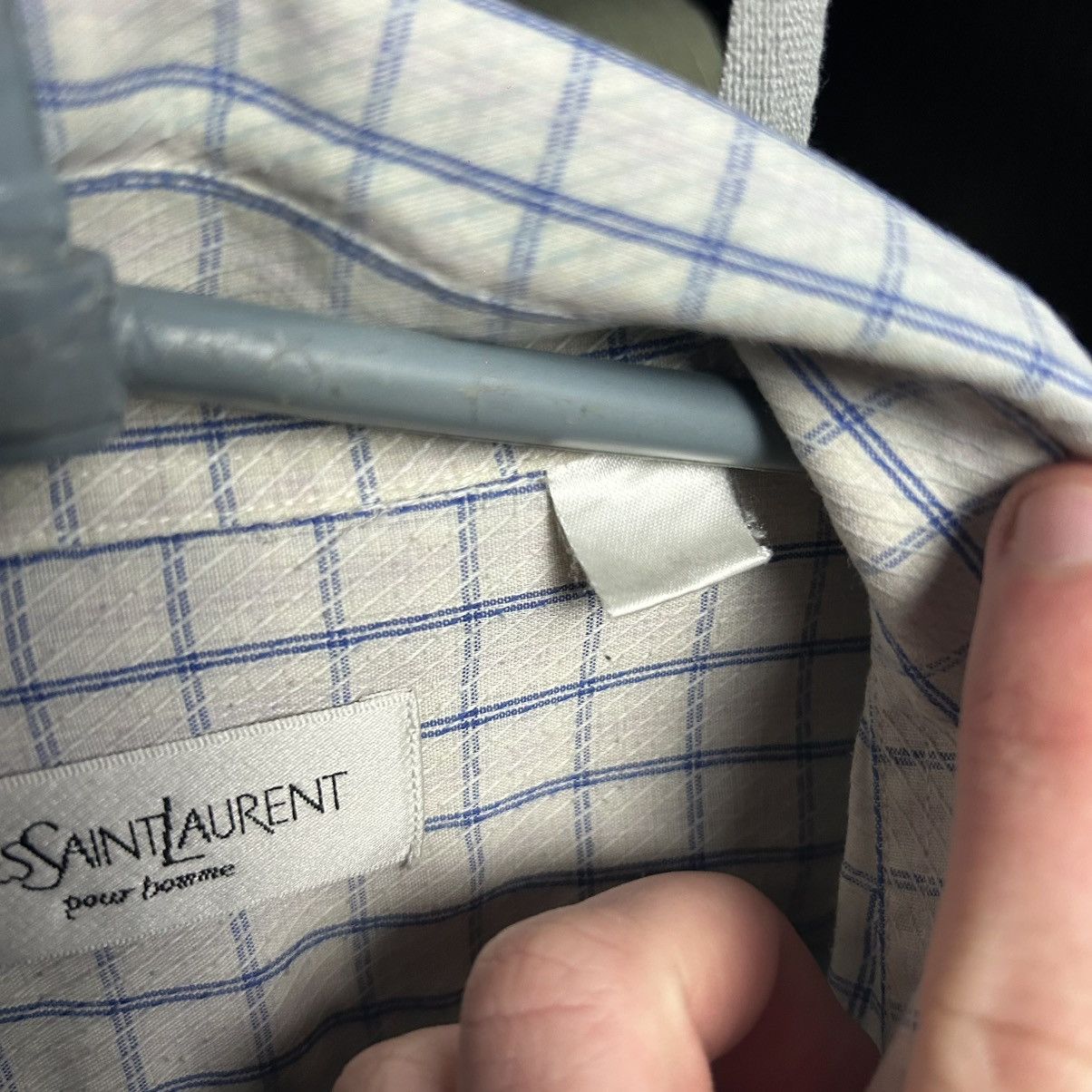 Yves Saint Laurent Luxury Yves Saint Laurent Small logo designer button shirt Size US M / EU 48-50 / 2 - 6 Thumbnail