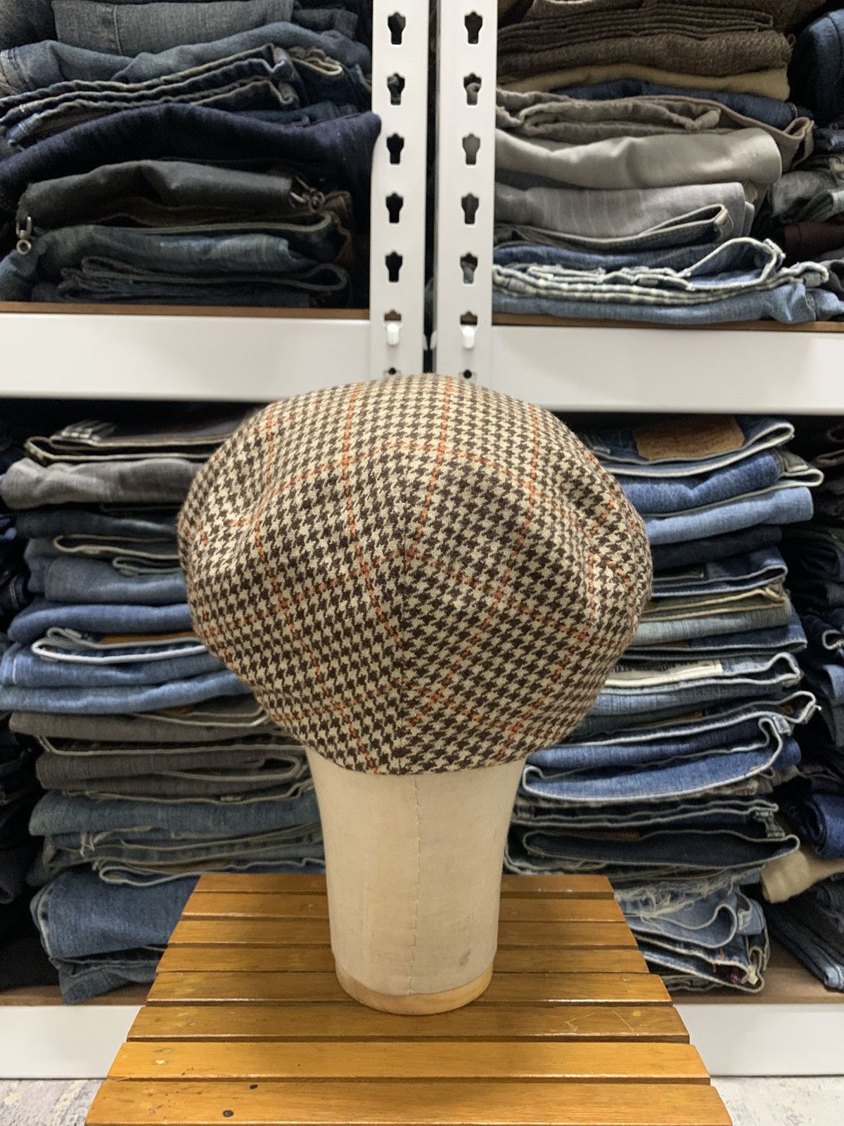 Vintage Vtg Doria Borsalino Gatsby Flat Cap Headwear Newsboy Size ONE SIZE - 5 Thumbnail