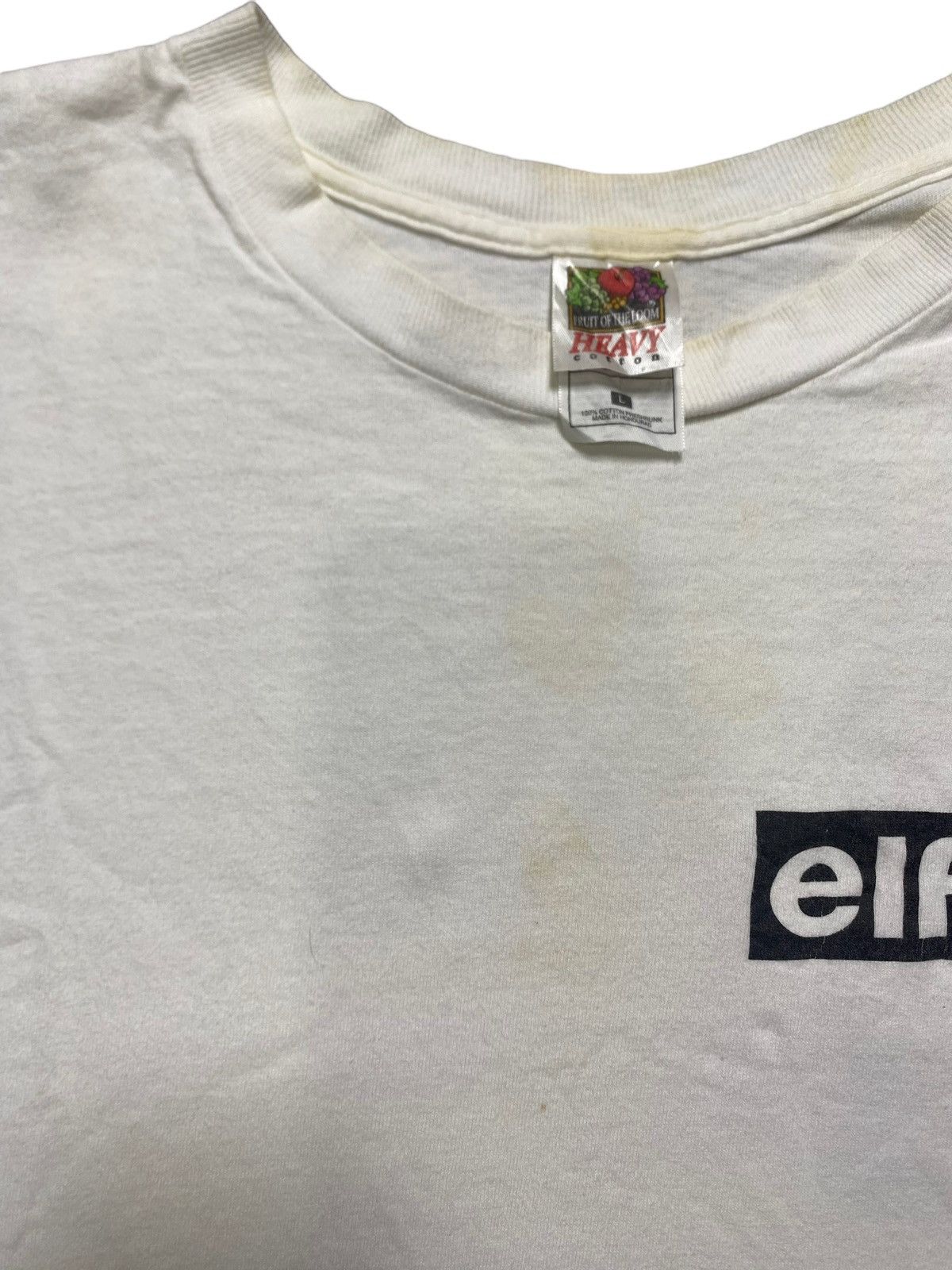 Other VINTAGE ELF LOGO RACING FRUIT OF TUE LOOM TAG TEE Size US L / EU 52-54 / 3 - 10 Thumbnail
