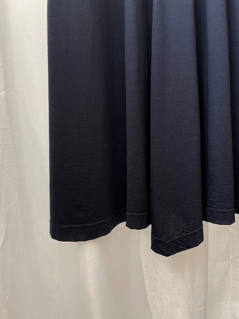 Comme des Garcons Comme des Garçons Mid-Century Vintage Navy Ruffle Sleevele Size ONE SIZE - 3 Thumbnail
