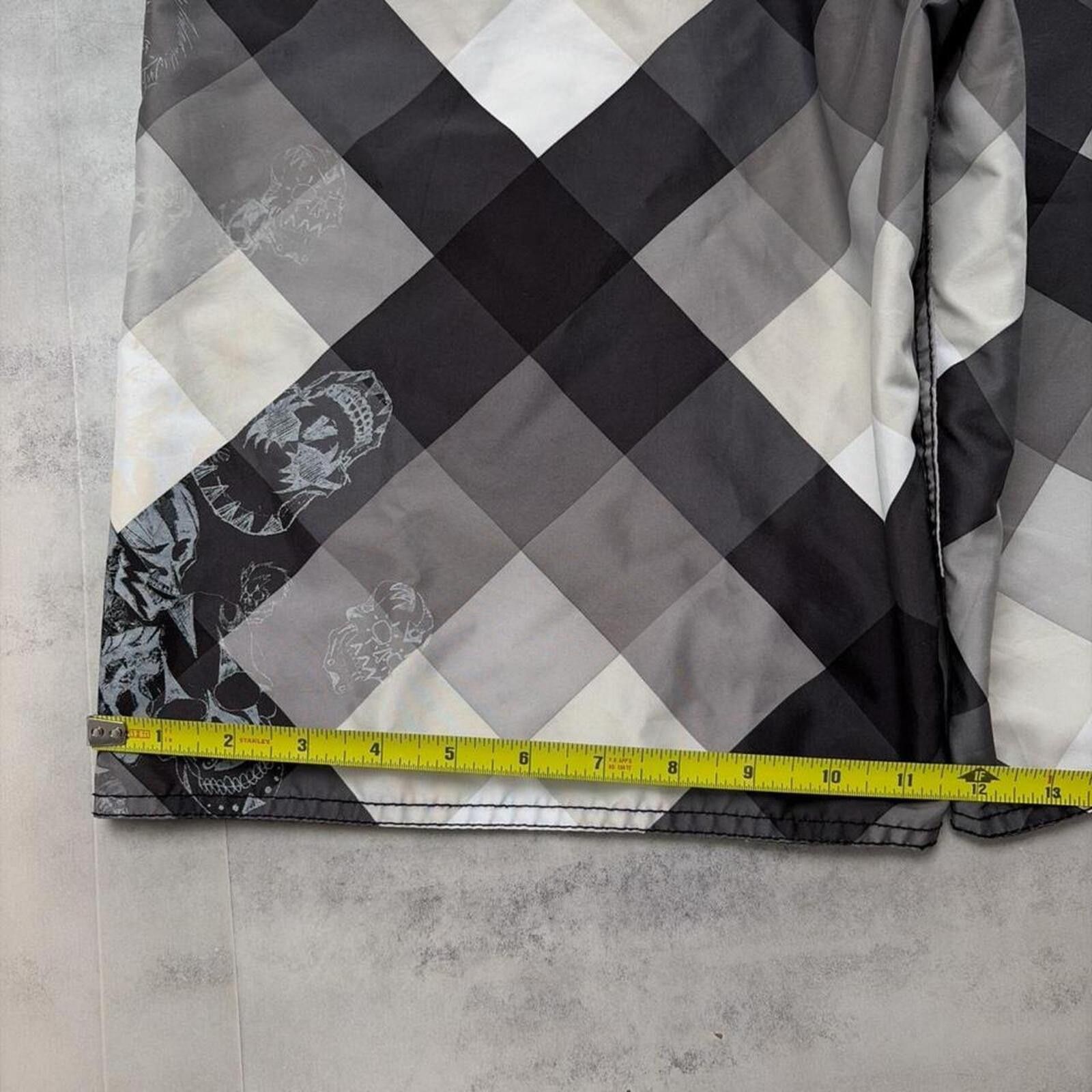 Fox Racing Y2K Fox Racing Grunge Riders Surf Baggy Plaid Board Shorts Size US 33 - 8 Thumbnail