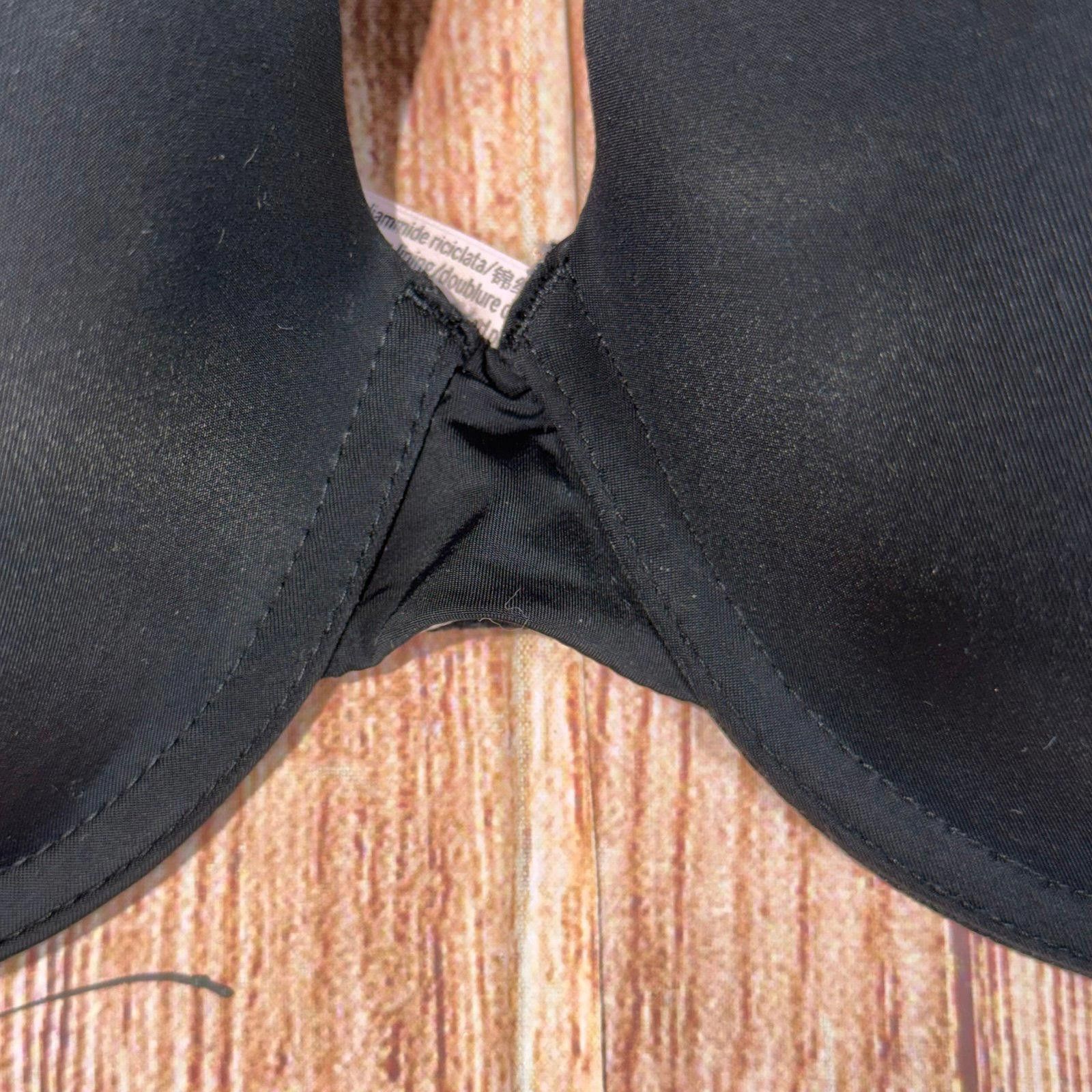 Other Victoria's Secret 38C Black T-Shirt Lightly Lined Bra Size ONE SIZE - 3 Thumbnail