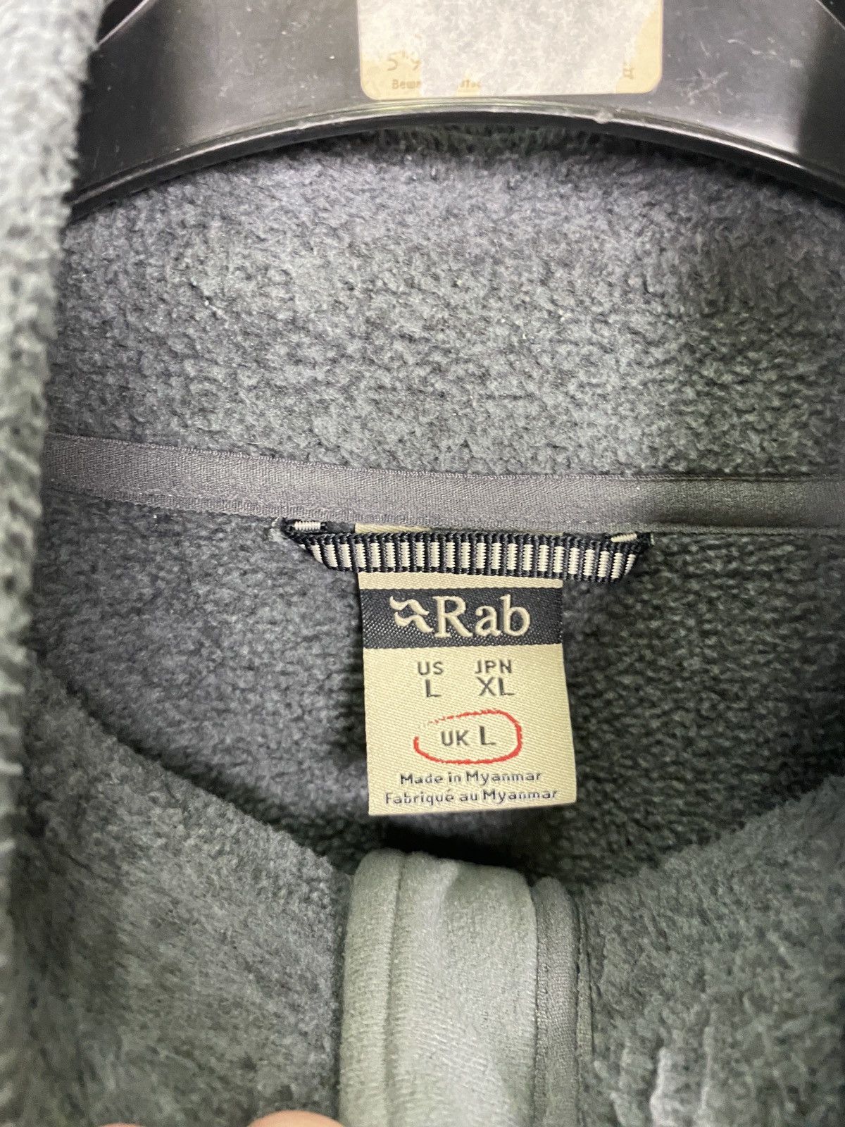 Rab Vintage rare fleece zip hoodie Rab Patagonia y2k Size US L / EU 52-54 / 3 - 8 Thumbnail