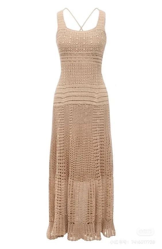 Loro Piana LORO PIANA Hooked lace dress Size L / US 10 / IT 46 - 2 Thumbnail