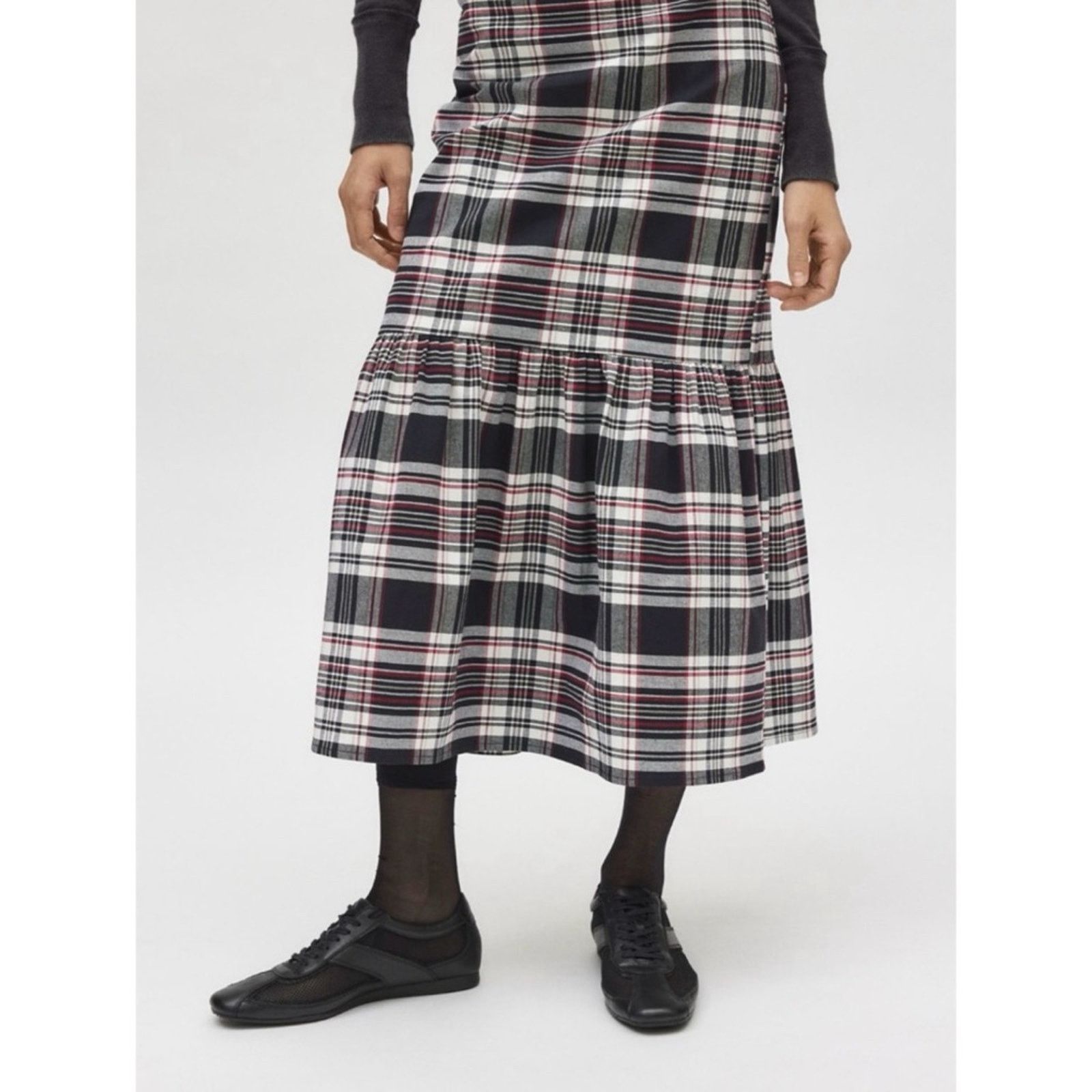 Urban Renewal Urban Outfitters Urban Renewal Remnants Plaid Midi Skirt S Size 24" / US 00 / IT 34 - 14 Thumbnail