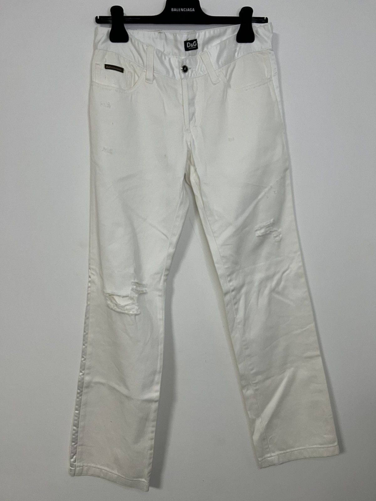 Dolce & Gabbana Dolce & Gabbana white jeans cotton M Size 31" - 1 Thumbnail