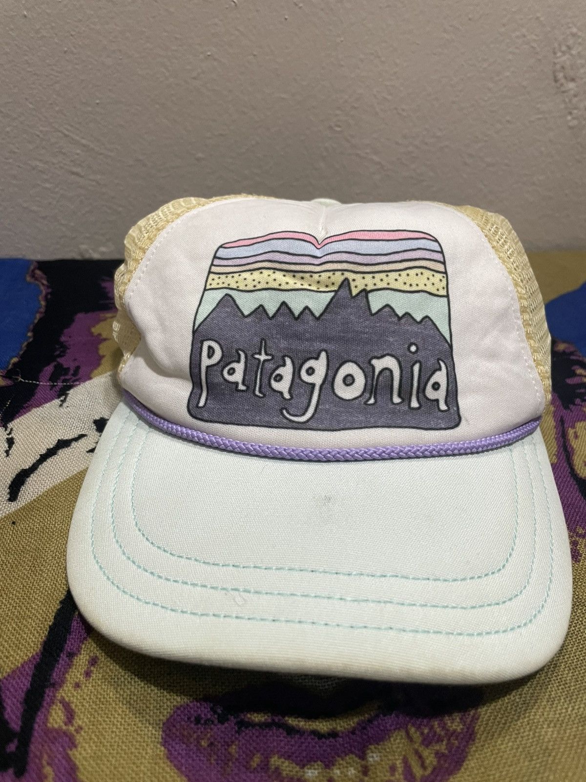 Patagonia Patagonia Trucker Mesh cap Outdoor Pop-Art Size ONE SIZE - 7 Thumbnail