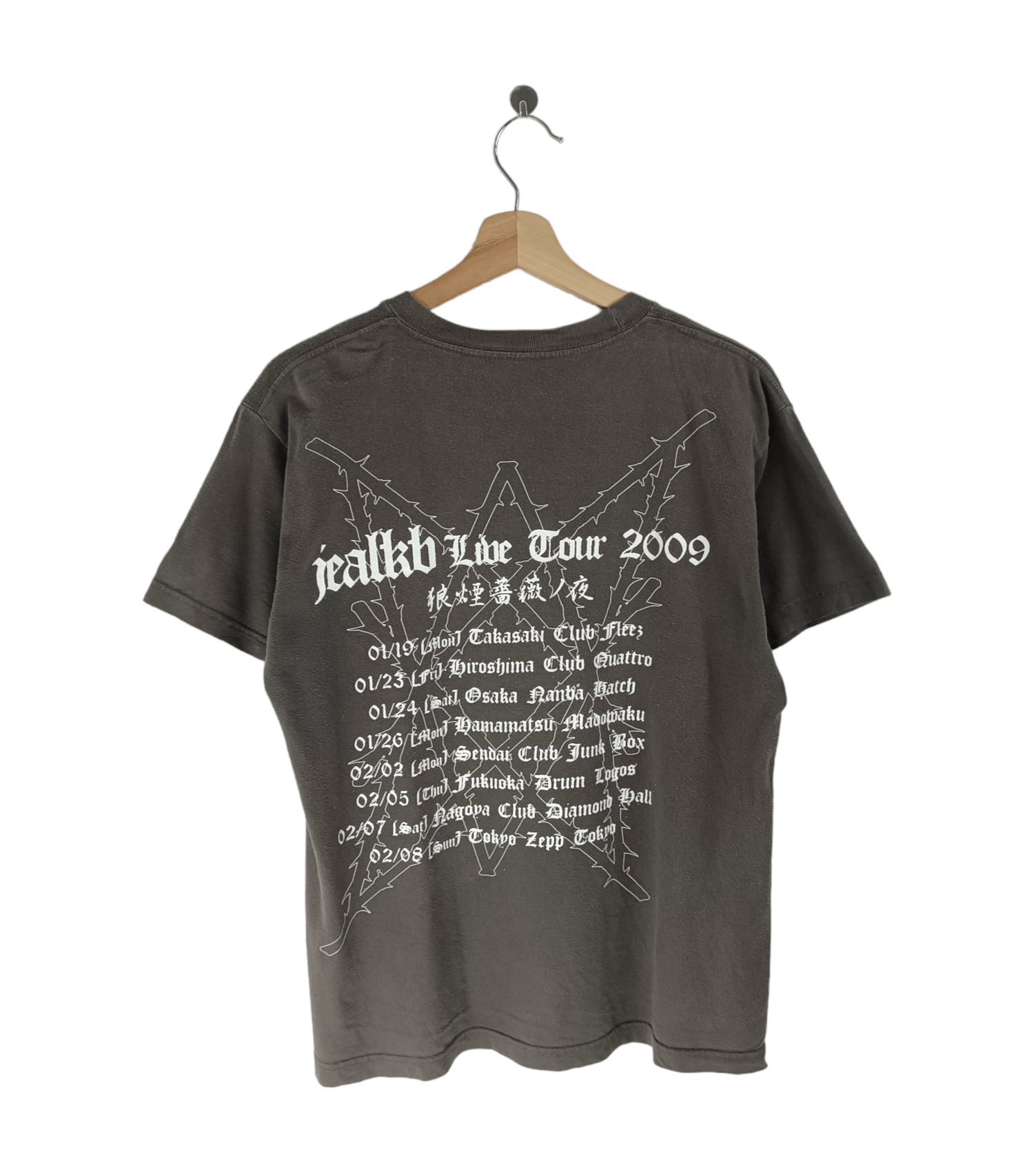 Band Tees THRASHED FADED VINTAGE JEALKB SKULLSHIT PUNK METAL GRUNGE Size US M / EU 48-50 / 2 - 2 Thumbnail