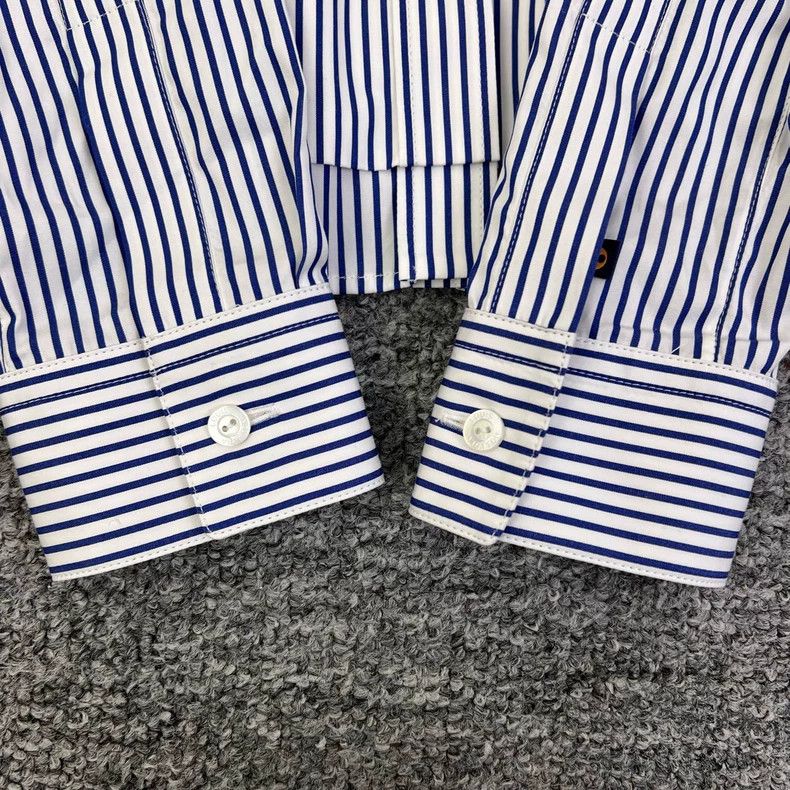 Louis Vuitton Louis Vuitton Ruffled striped shirt Size XXS / US 00 / IT 34 - 5 Thumbnail