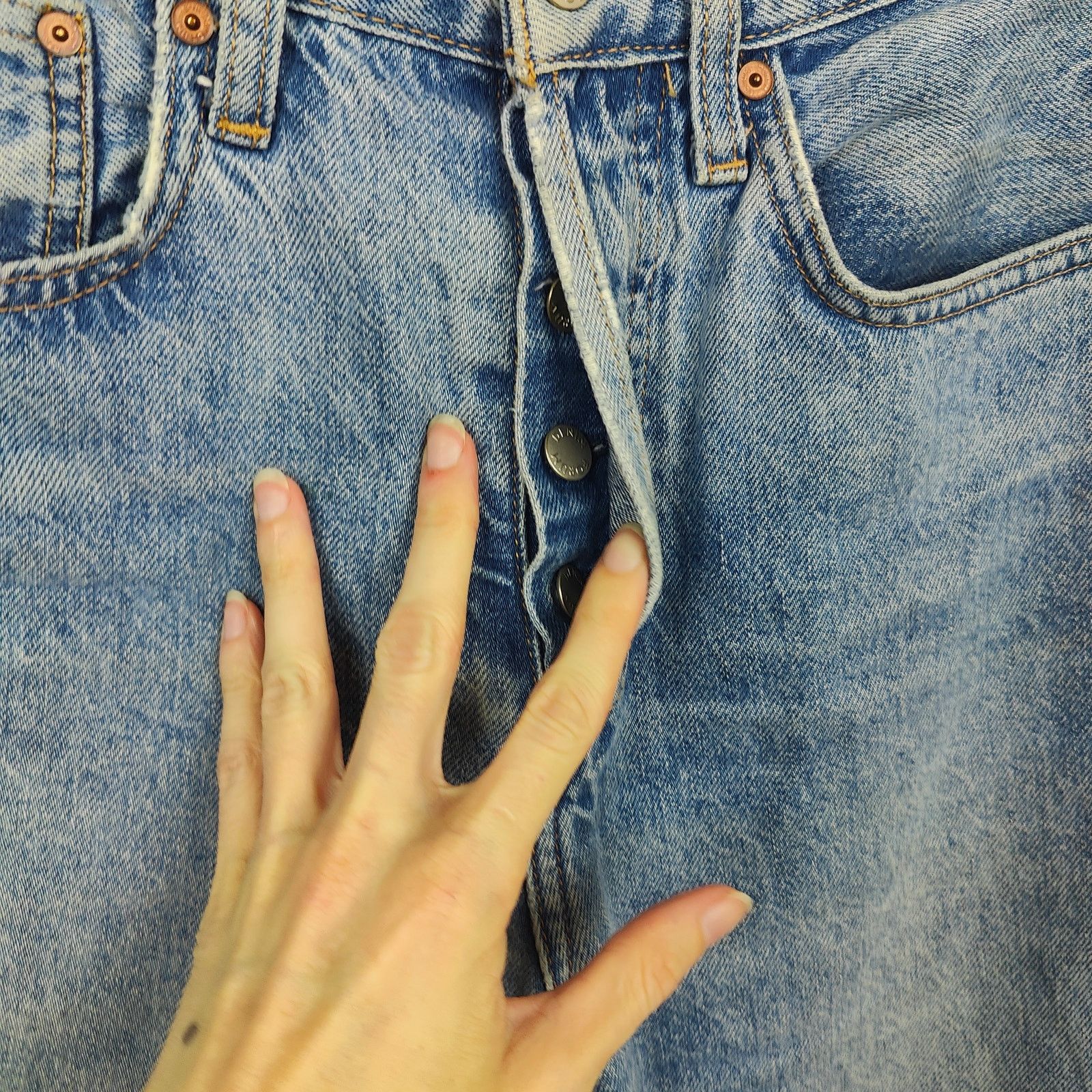Aritzia Aritzia Denim Forum The Joni High Rise Loose Jeans Womens 25 Size 25" / US 0 / IT 36 - 3 Thumbnail