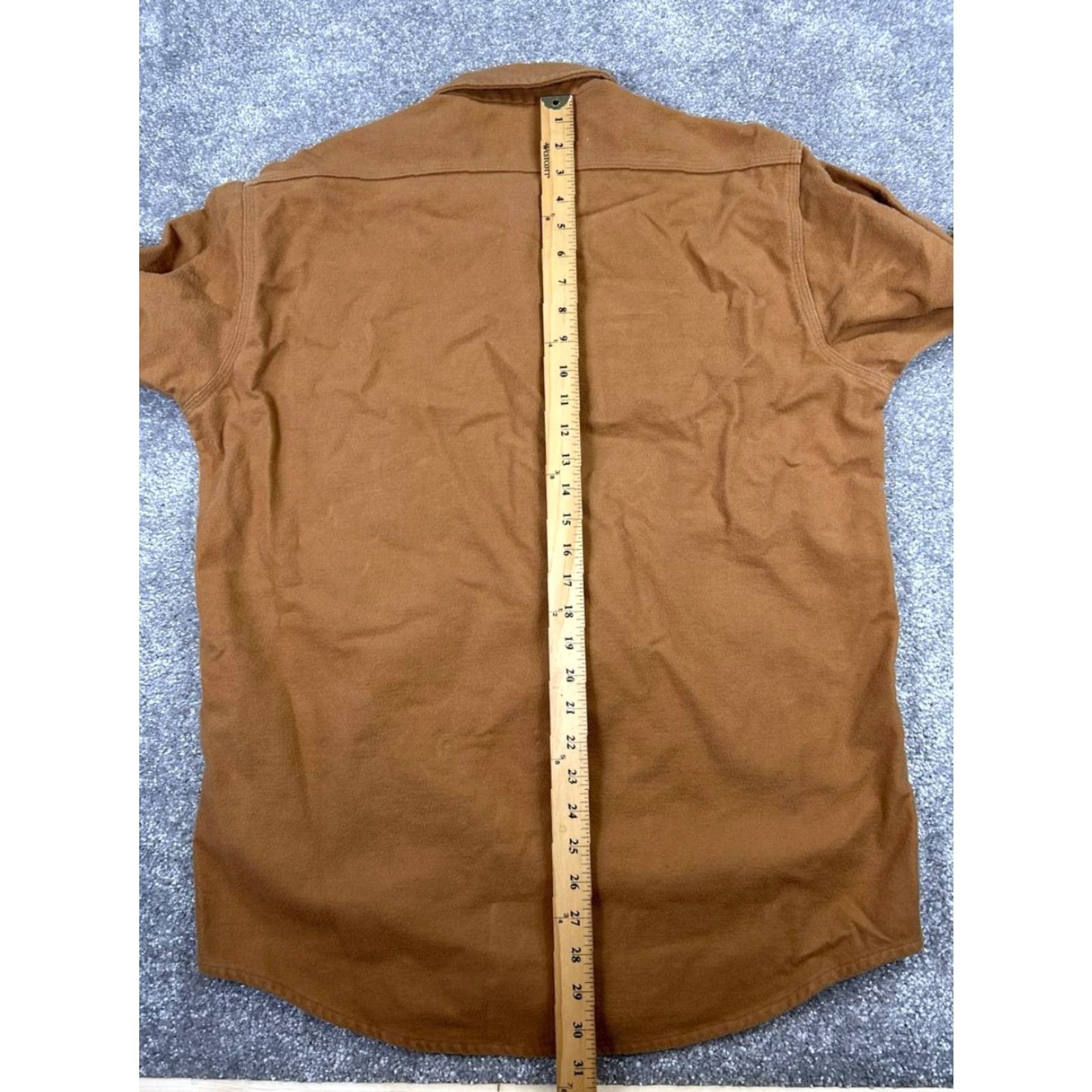Joe Browns VINTAGE Sportsman Guide Shirt Mens L Brown Chamois Flannel Button Up Size US L / EU 52-54 / 3 - 7 Thumbnail