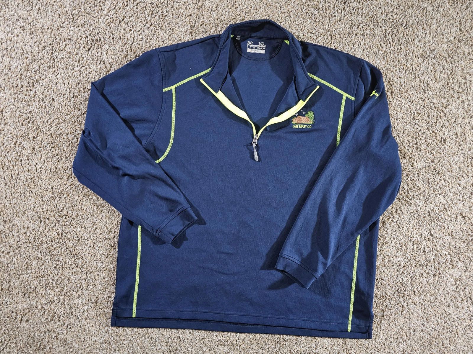 Under Armour Under Armour 1/4 Zip Mens XL Pullover Loose Performance Size ONE SIZE - 1 Thumbnail
