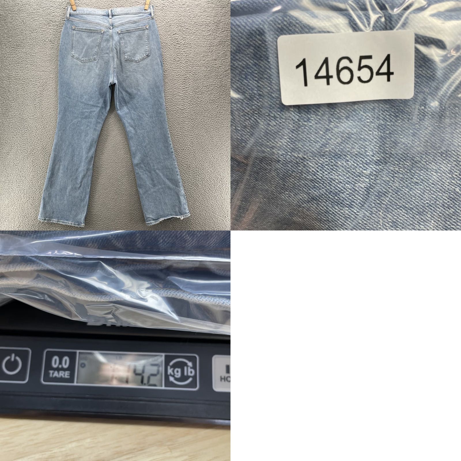 Abercrombie & Fitch VINTAGE Abercrombie & Fitch Vintage 70s Flare Jeans Women's 16 Western Y2 Cowboy Cowgirl Rodeo Blue Denim 5-Pocket Slim Fit Adult Womens jeans Size 38" / US 16 / IT 52 - 8 Thumbnail