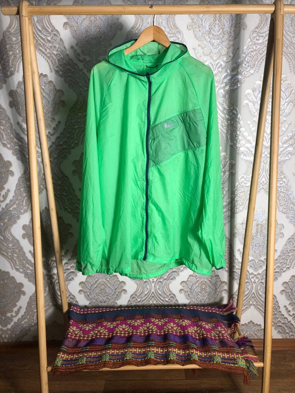 Nike VINTAGE NIKE RUNNING NYLON LIGHT JACKET DRILL RETRO Y2K 90s Size US XXL / EU 58 / 5 - 1 Thumbnail