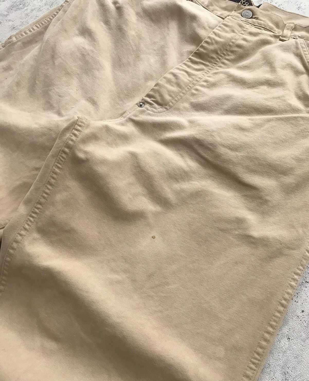 Polo Ralph Lauren × RRL Ralph Lauren × Vintage Vintage RRL Duck Canvas Carpenter Pants Size US 36 / EU 52 - 11 Thumbnail