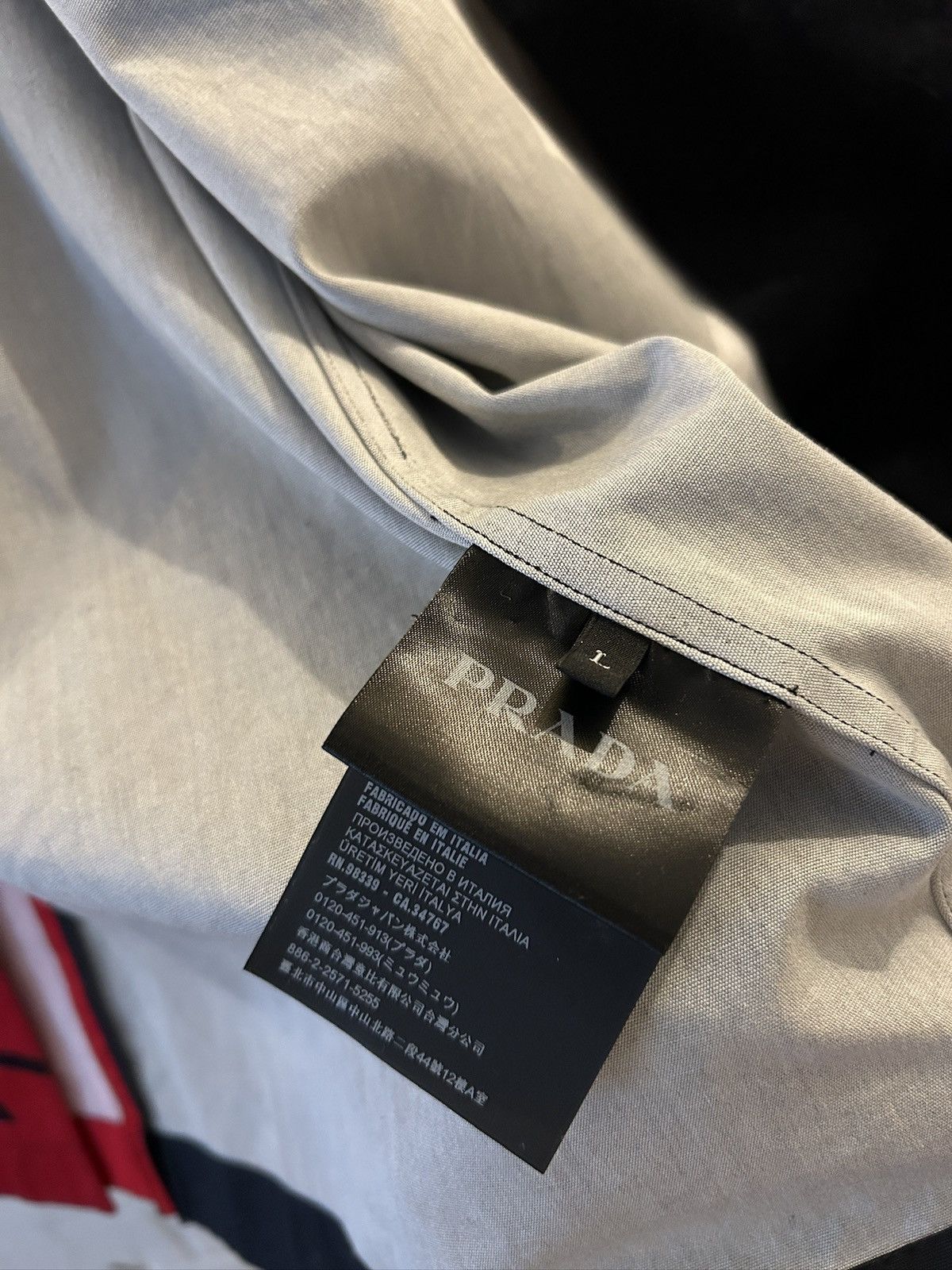 Prada Double Match Bowling Shirt F/W 2020 Size US L / EU 52-54 / 3 - 8 Thumbnail