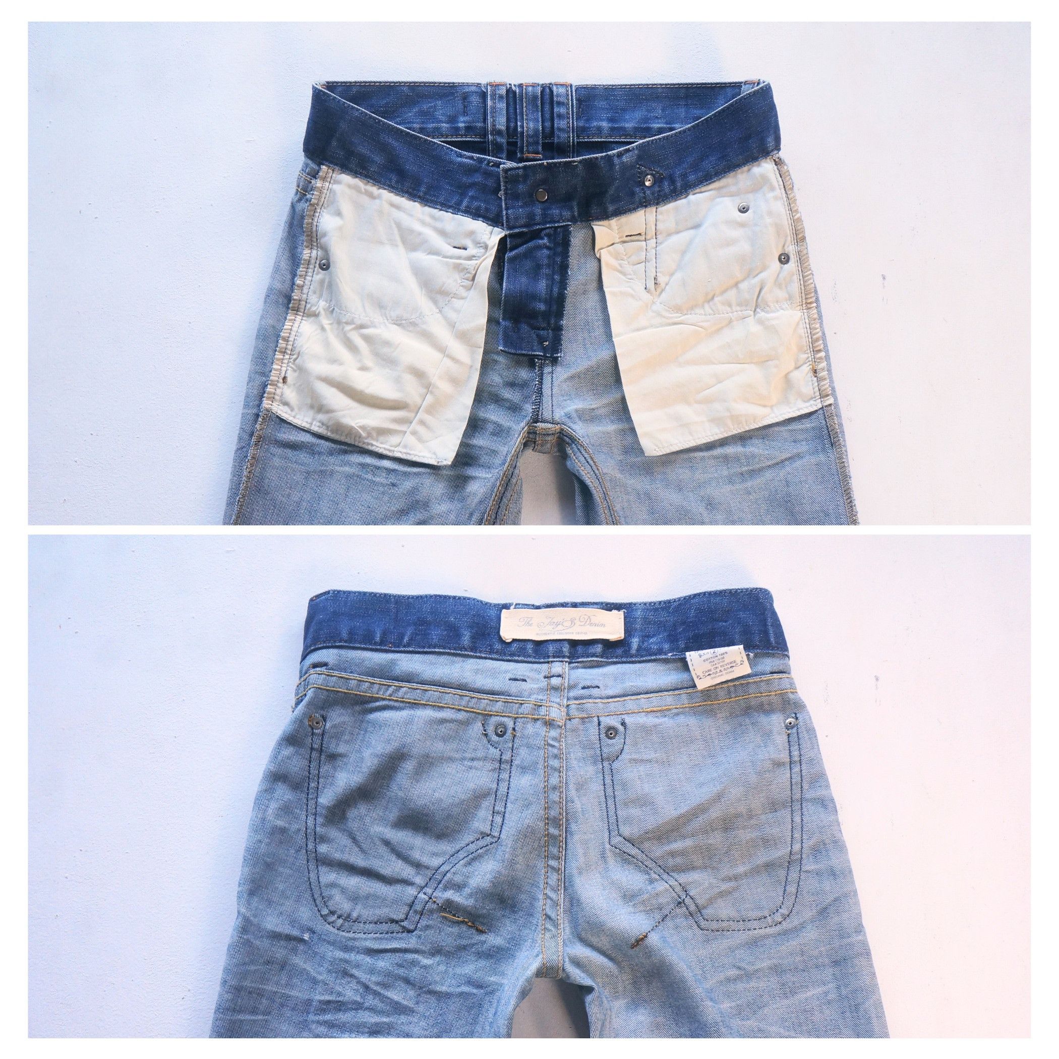 Vintage Jay's Denim Whiskers Jeans Size 28" / US 6 / IT 42 - 7 Thumbnail