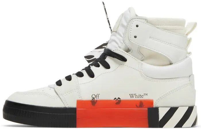Off-White o1y0225 Hi-Top Sneakers in Black/White Size US 8 / EU 41 - 3 Thumbnail