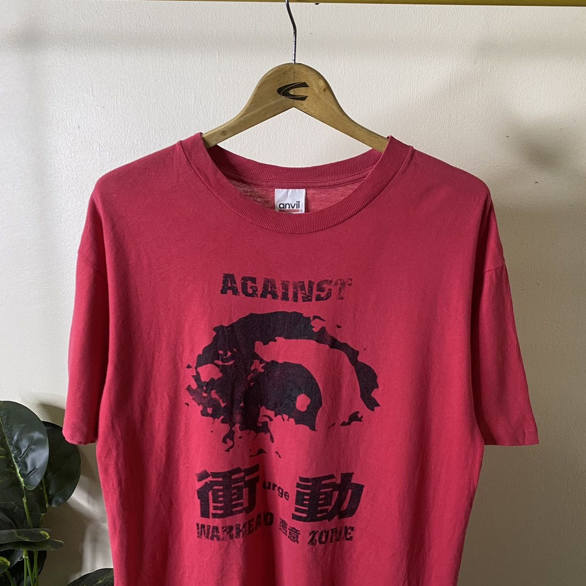 Band Tees Vintage 1990s Against Australian Hardcore Punk Band Tee Size US L / EU 52-54 / 3 - 2 Thumbnail