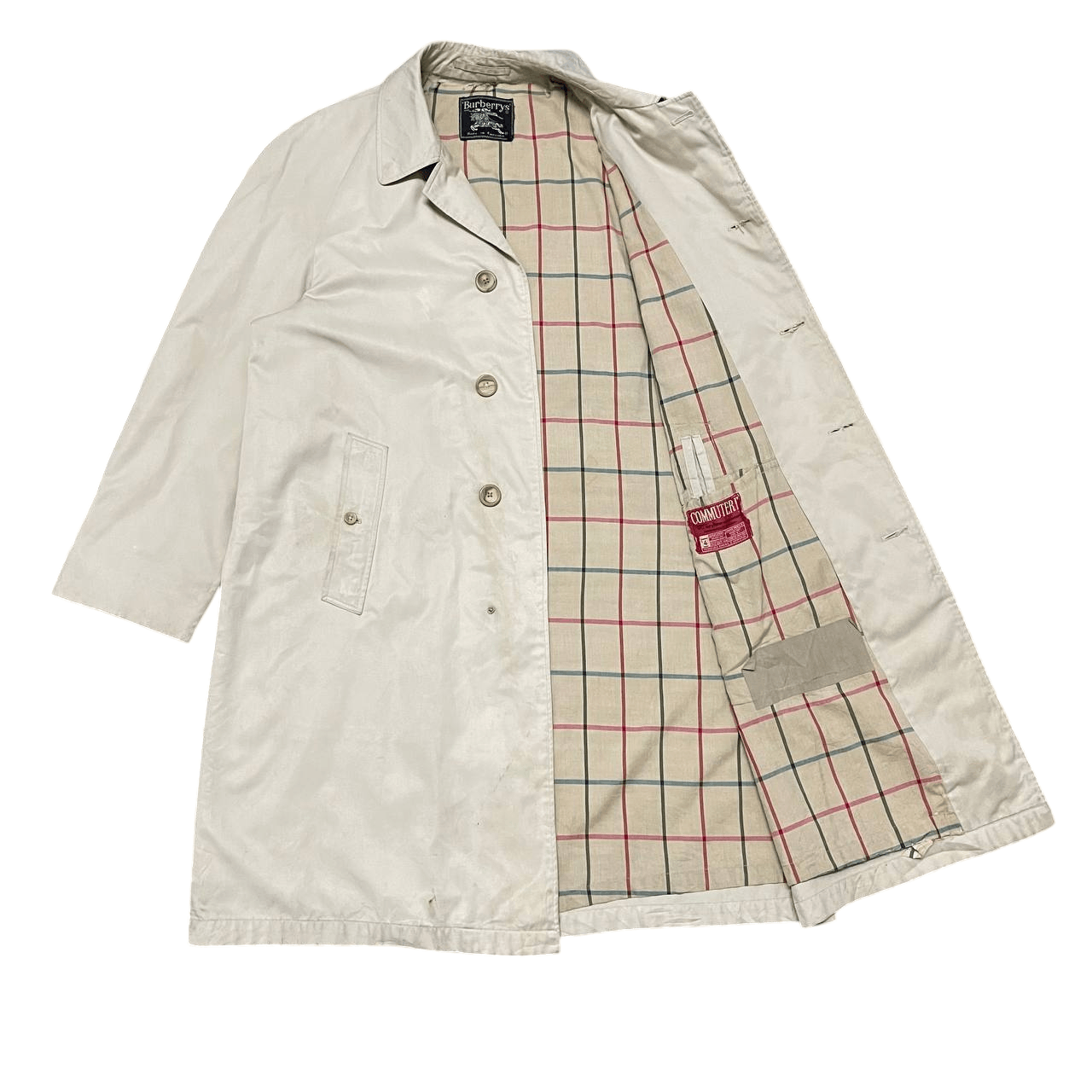 Burberry Vintage Burberry Made in England Trench Coat Size US M / EU 48-50 / 2 - 1 Thumbnail