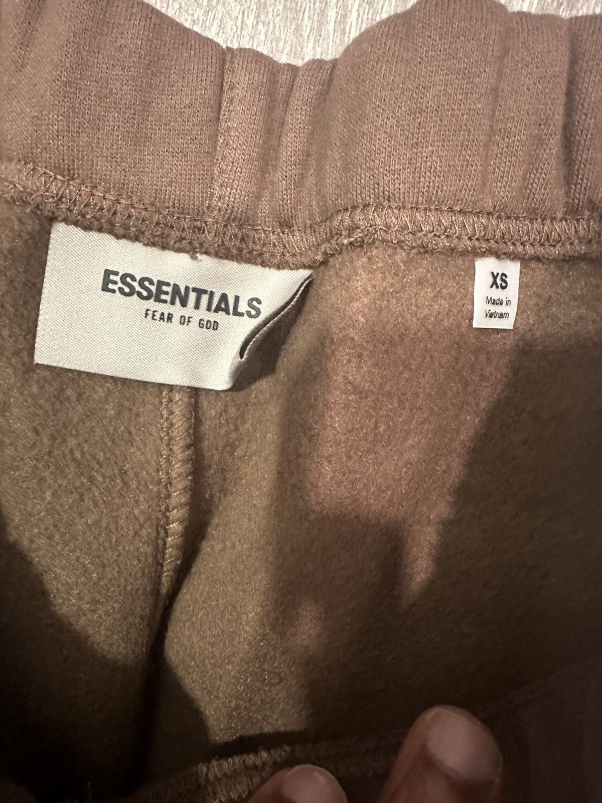 Fear of God Fear Of God Essentials Brown SSENSE Exclusive Sweatpants XS Size US 30 / EU 46 - 4 Thumbnail